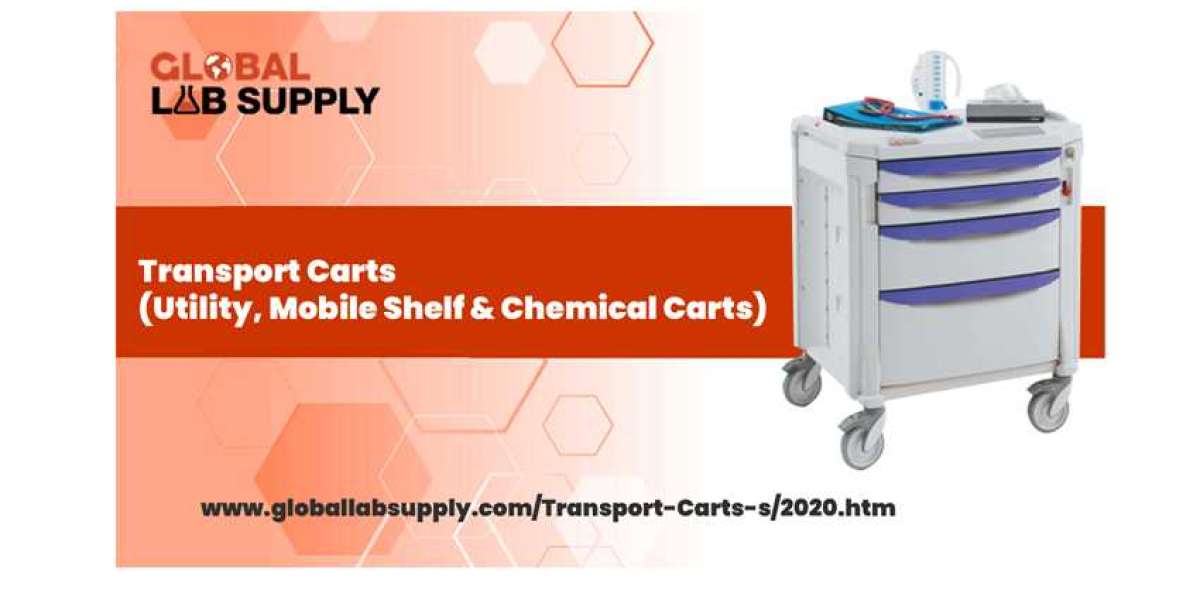 How Are Transport Carts Used Across Different Laboratories?